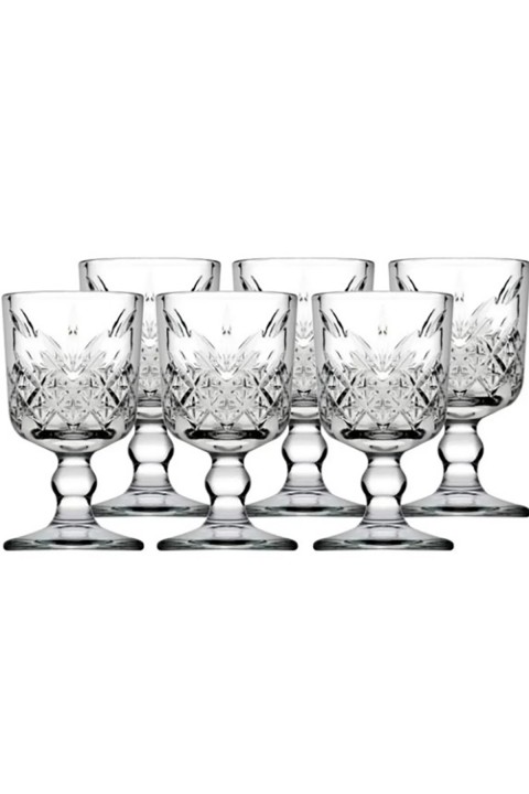 Paşabahçe 51718 Ayaklı Timeless 6 Lı Bardak