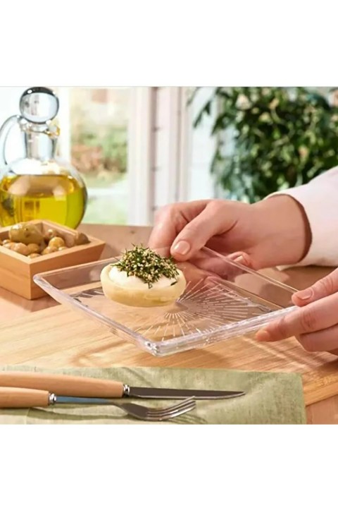 Paşabahçe 68307 Madlen 2 Li Crystal Tabak Paket