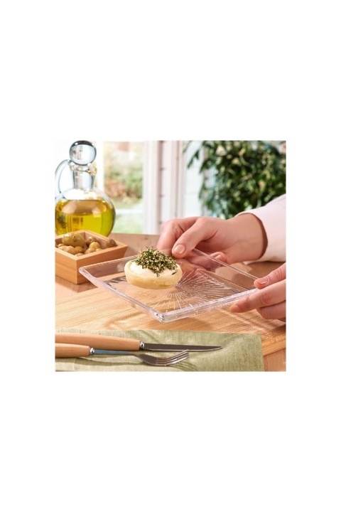 Paşabahçe 68317 Madlen 2 Li Crystal Tabak Paket