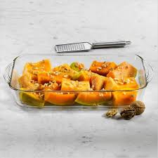 Paşabahçe Borcam Dikdörtgen Kulplu Fırın Tepsisi 59124