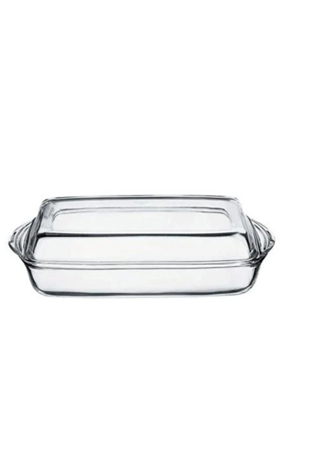 Paşabahçe Borcam Kapaklı Tepsi Dikdörtgen 59009