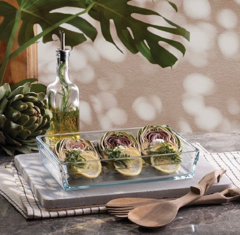 Paşabahçe Premium Dikdörtgen Borcam Fırın Tepsisi 59324