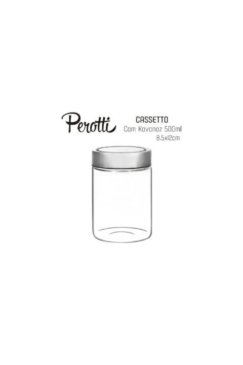 Perotti 12346 Cassetto Kavonoz 500 Ml 