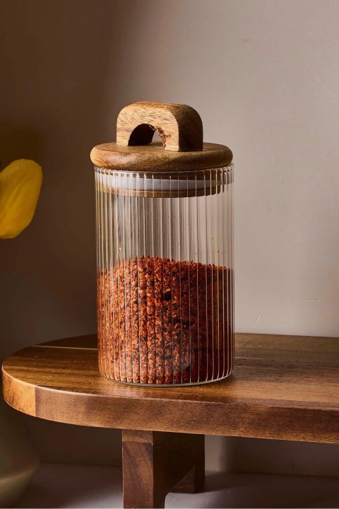 Perotti 14816 Acacia 210 Ml Cam Kavanoz 