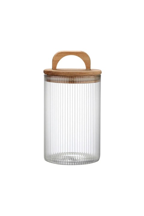 Perotti 14821 Acacia 580 Ml Cam Kavanoz 