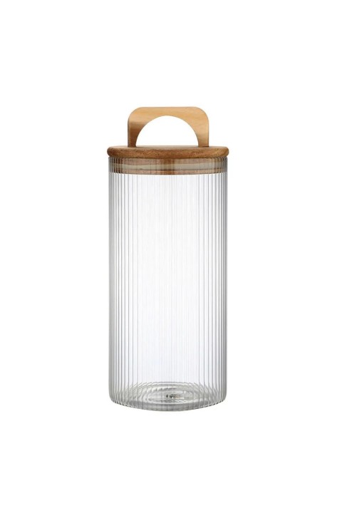 Perotti 14827 Acacia 1300 Ml Cam Kavanoz