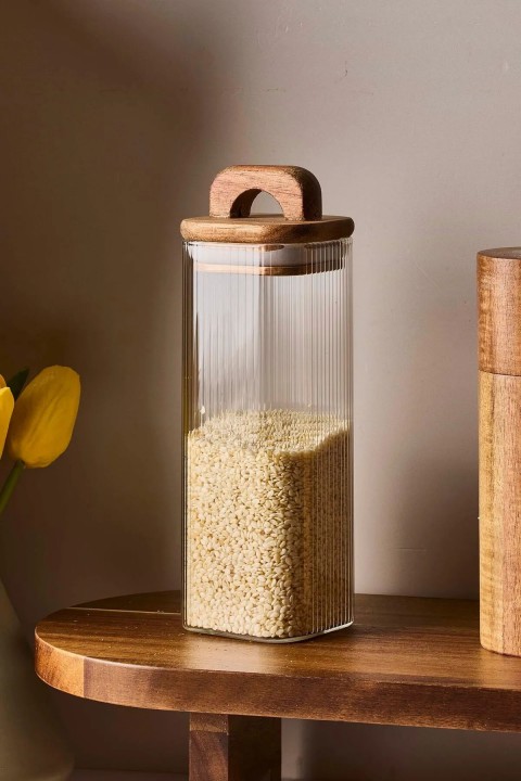 Perotti 14831 Acacia 320 Ml Cam Kavanoz