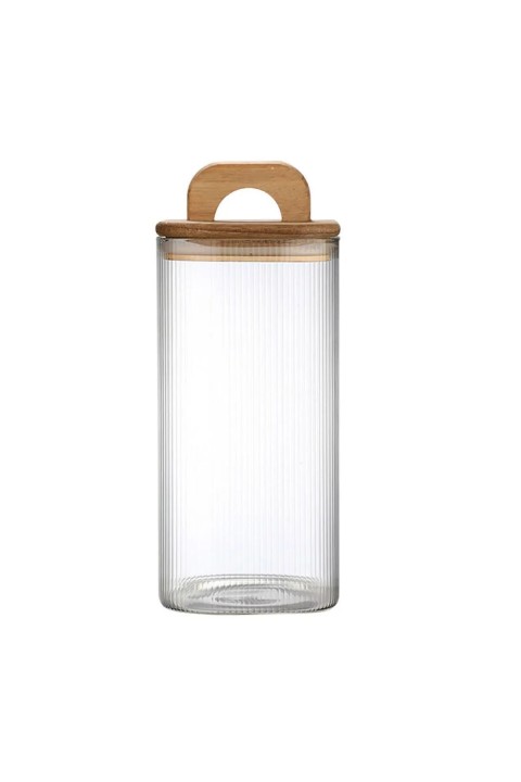 Perotti 14836 Acacia 1100 Ml Cam Kavanoz