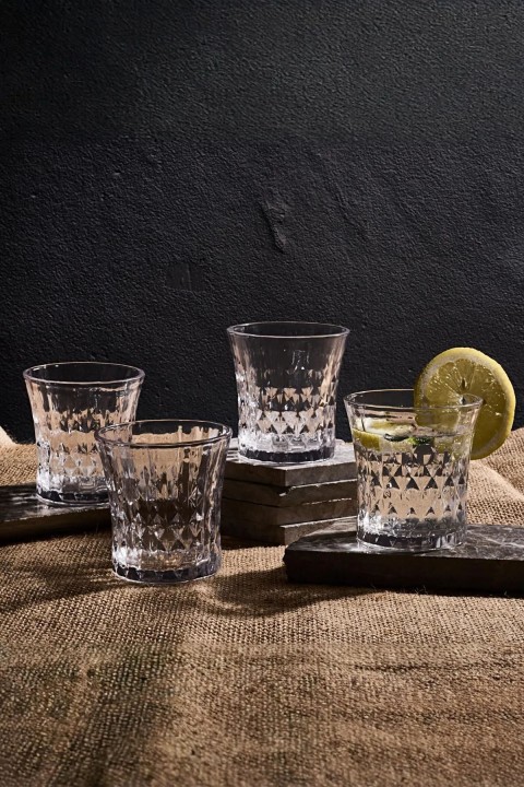 Perotti 14967 Arturo Short 4'lü Cam Bardak 200 Ml