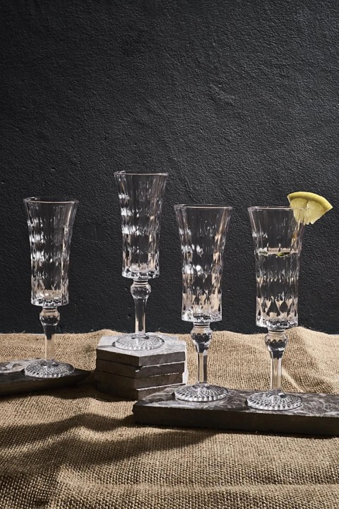 Perotti 14972 Arturo Footed 4'lü Bardak 120 Ml