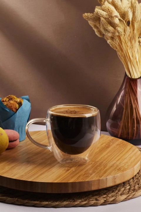 Perotti 15539 Double Wall Çift Cidarlı Cam Kupa 250 Ml