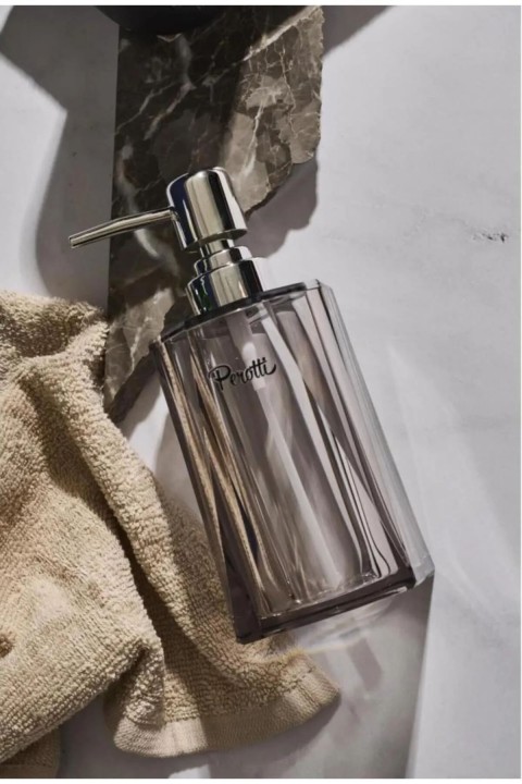 Perotti 16042 Acrylic Kristal Sıvı Sabunluk - Gri