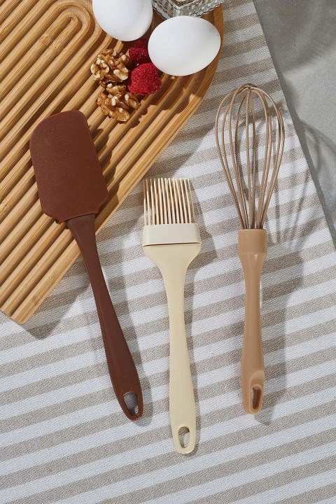 Perotti 16311 Chocky Silikon 3'lü Mutfak Seti