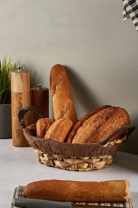 Perotti 16355 Benito Hasır Ekmek Sepeti
