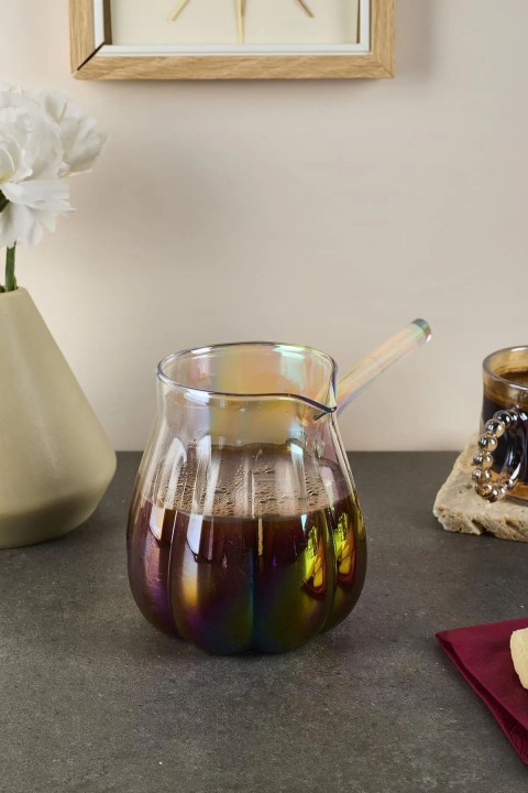 Perotti 16437 Felicita Soft Luster Borosilikat Cam Cezve