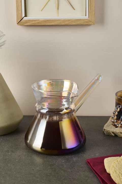 Perotti 16447 Felicita Duru Luster Borosilikat Cam Cezve