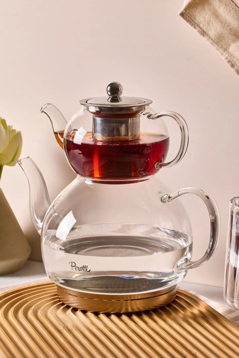 Perotti 16489 Keyfxİ Ala Cam Çaydanlık