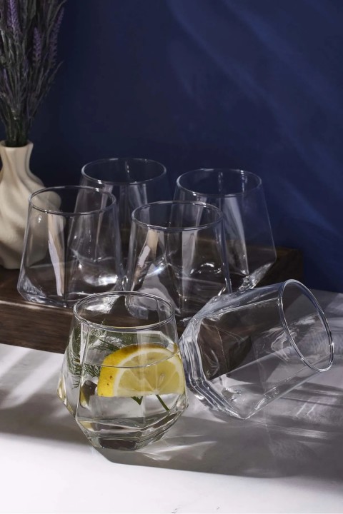 Perotti 16669 Harper 320 Ml 6'lı Cam Bardak