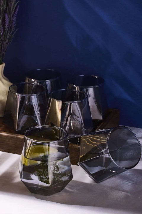 Perotti 16670 Harper Füme 320 Ml 6'lı Cam