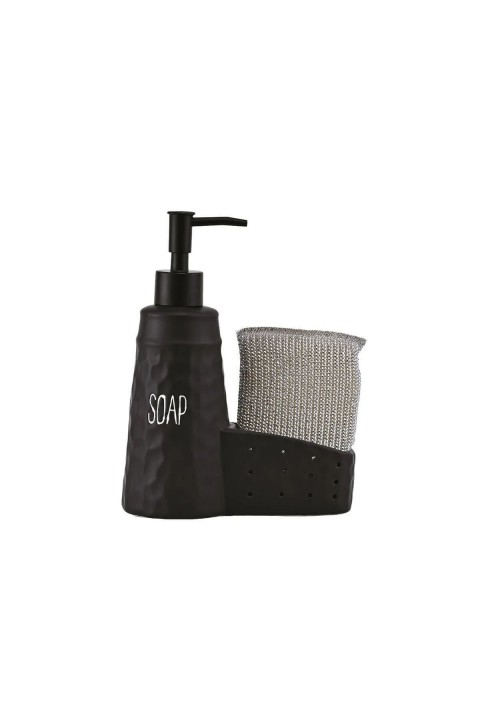 Perotti 16740 Sapone Black Süngerlikli Sabunluk