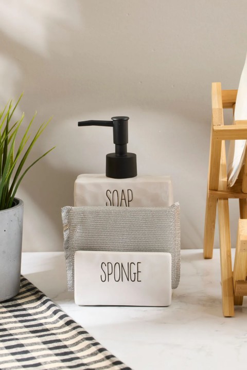 Perotti 16741 Sapone White Süngerlikli Sabunluk