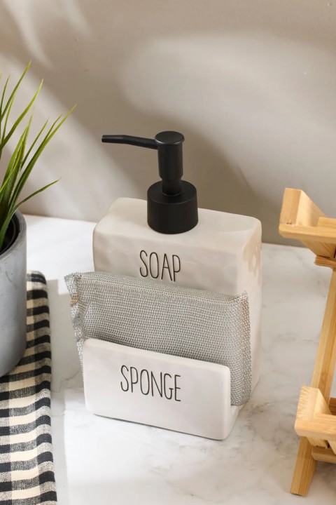 Perotti 16741 Sapone White Süngerlikli Sabunluk