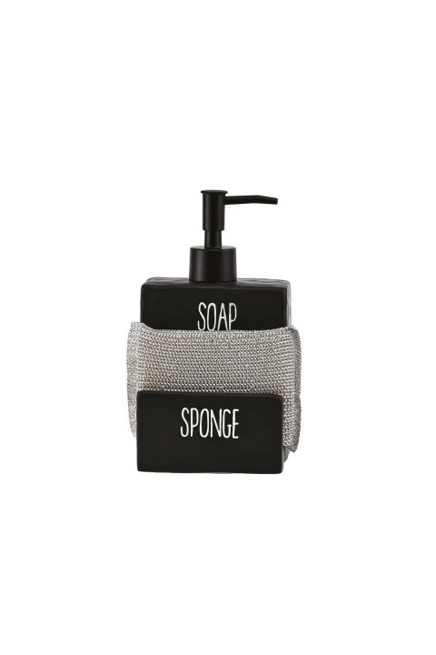 Perotti 16742 Sapone Black Süngerlikli Sabunluk