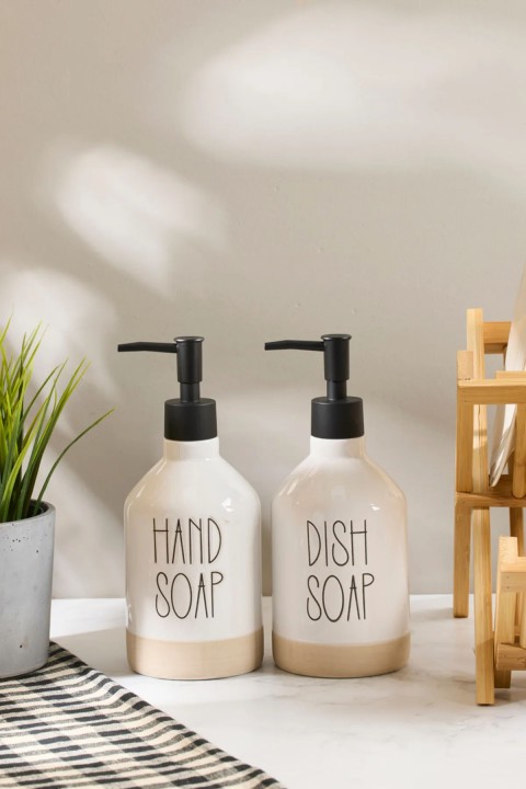 Perotti 16753 Sapone White 2'li Mutfak Sabunluk