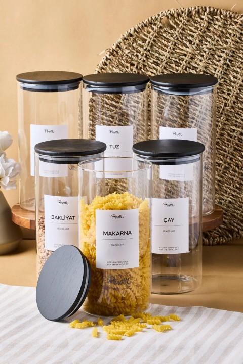 Perotti 17036 Laura 6'lı Kavanoz 1300 Ml