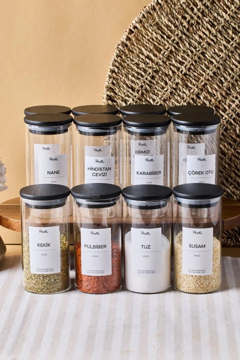 Perotti 17060 Riga 12'li Baharatlık 300 Ml 12X6 cm