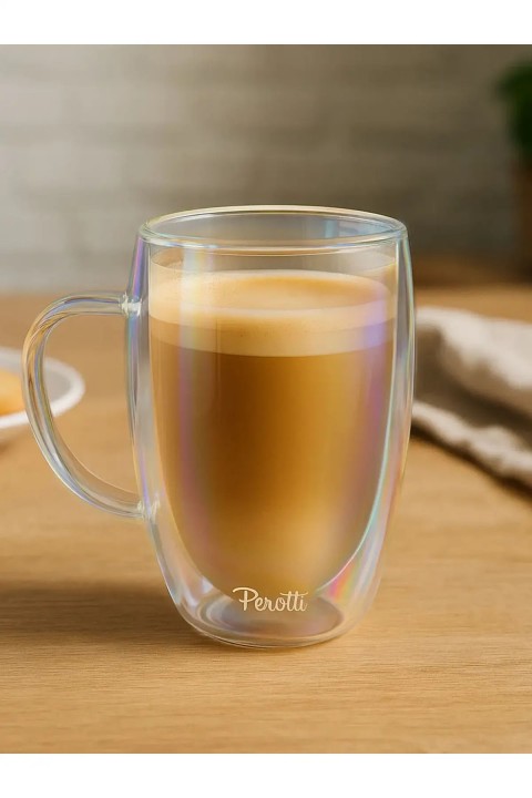Perotti 17291 Colors Çift Cidarlı Kupa 450 Ml