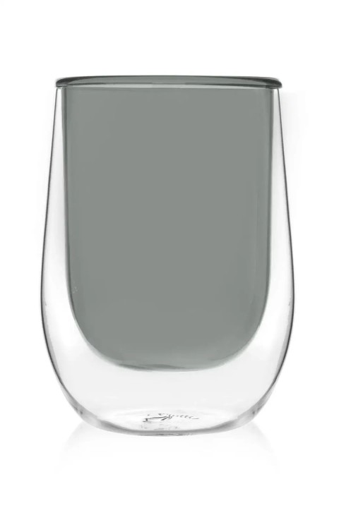 Perotti 17305 Cidar Colors Çift Cidarlı Kupa 300 Ml - Füme
