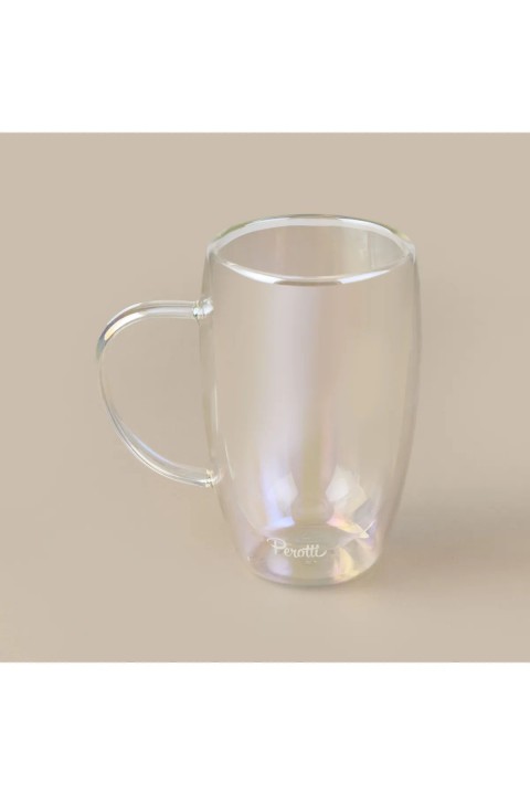 Perotti 17307 Cidar Colors Çift Cidarlı Latte Kupa 450 Ml - Füme Perotti 17307 Cidar Colors Çift Cidarlı Latte Kupa 450 Ml - Füme