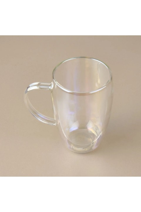 Perotti 17307 Cidar Colors Çift Cidarlı Latte Kupa 450 Ml - Füme Perotti 17307 Cidar Colors Çift Cidarlı Latte Kupa 450 Ml - Füme