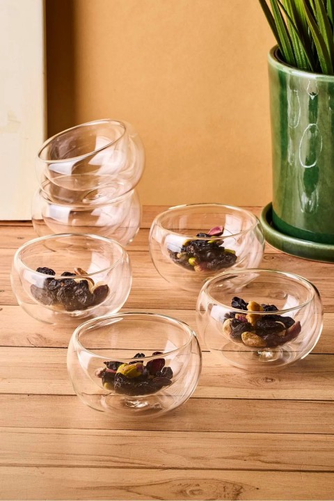 Perotti 17576 Bowy 6'lı Çift Cidarlı Kase