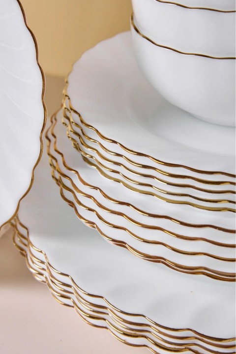 Perotti 17585 Waves 24 Parça 6 Kişilik Yemek Takımı