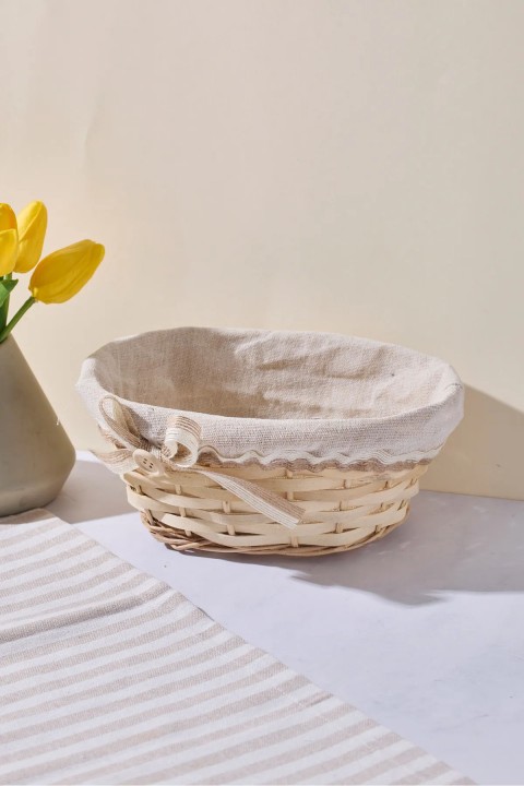 Perotti 17979 Salice Hasır Ekmek Sepeti 22x15x9 Cm