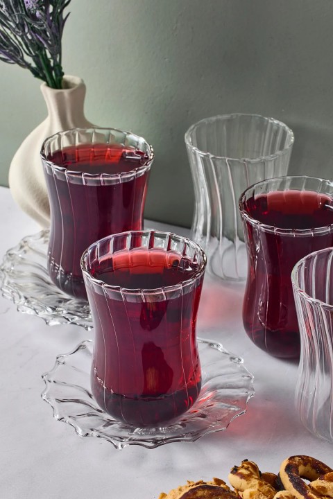 Perotti 18041 Nilüfer 12 Parça Çay Seti