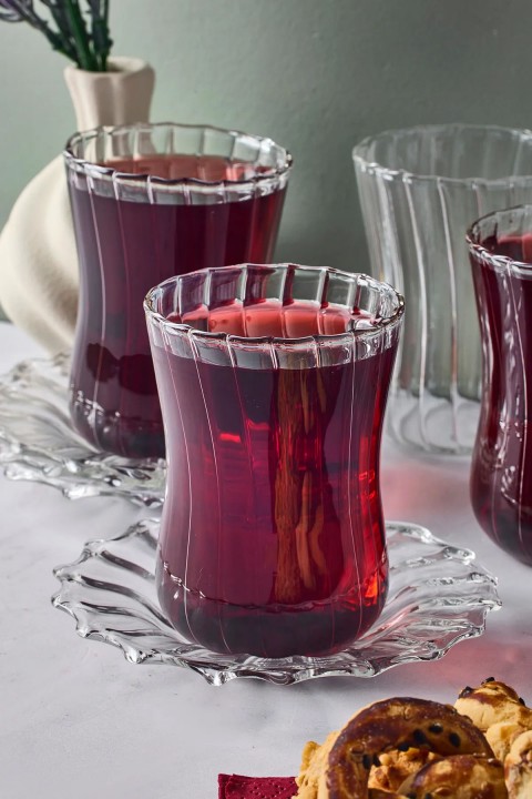 Perotti 18041 Nilüfer 12 Parça Çay Seti