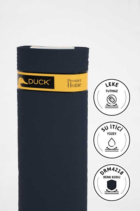 Premier Metrelik Duck Keten Kumaş Su İtici Bez 1 Metre DRM4218 - Lacivert