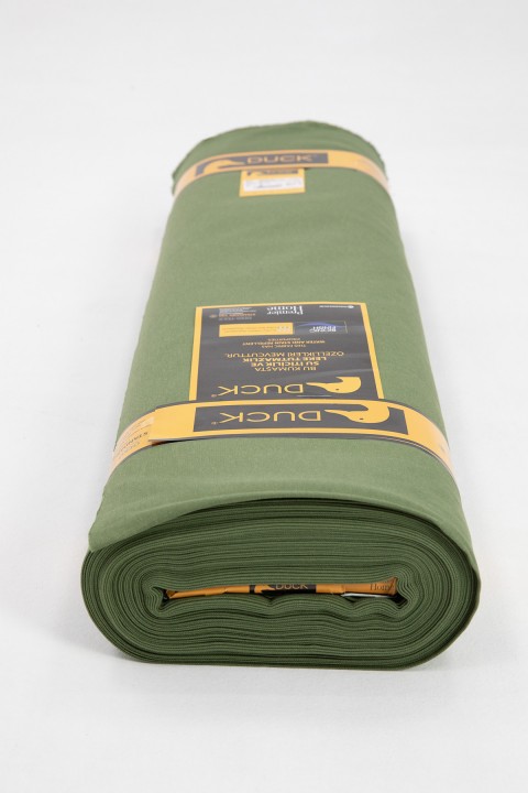 Premier Metrelik Duck Keten Kumaş Su İtici Bez 10 Metre DRY3366 - Haki