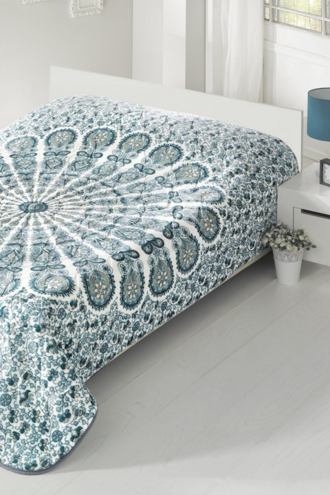 Sarar Wellsoft Çift Kişilik Battaniye 4 Kg - Mandala