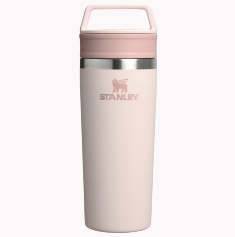 STANLEY THE CAFE-TO-GO TRAVEL MUG 0.47L / 16OZ ROSE QUARTZ