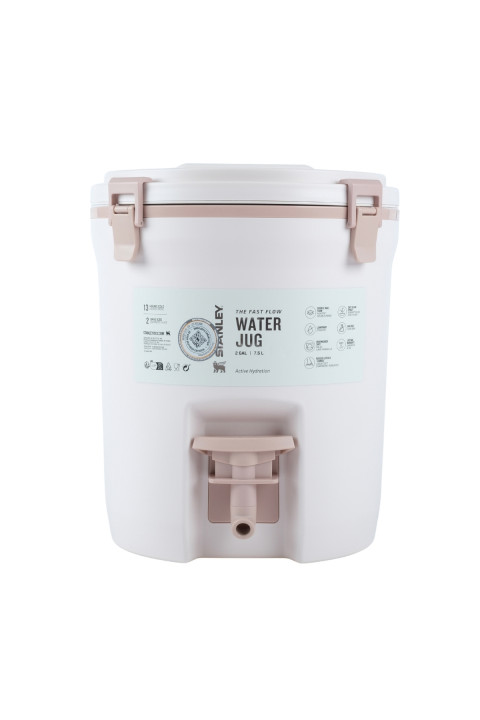 Stanley The Fast-Flow Water Jug 7.5L / 2 Gal Rose Quartz 01938-160