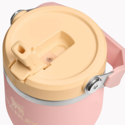 STANLEY THE ICEFLOW™ FLİP STRAW 2.0 TUMBLER 0.59L / 20OZ PEACH ROSE
