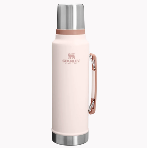STANLEY THE LEGENDARY CLASSİC BOTTLE 1.4L / 1.5QT HAMMERTONE ROSE QUARTZ
