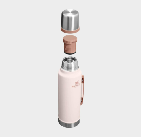 STANLEY THE LEGENDARY CLASSİC BOTTLE 1.4L / 1.5QT HAMMERTONE ROSE QUARTZ