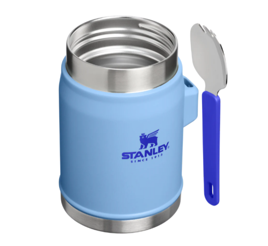 STANLEY THE LEGENDARY FOOD JAR + SPORK 0.4L / 14OZ BLUE SKY