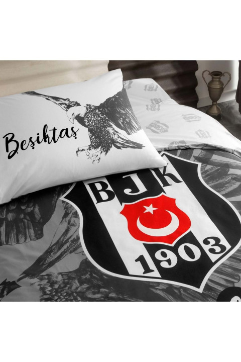 Taç Lisanslı Beşiktaş Tek Kişilik Nevresim Takımı