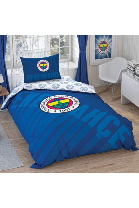 Taç Lisanslı Fenerbahçeli Tek Kişilik Nevresim Takımı
